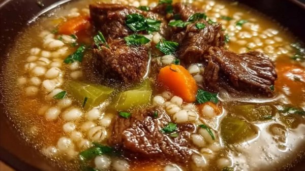 Суп Барли с корнем сельдерея (ОбжирАНКИН)