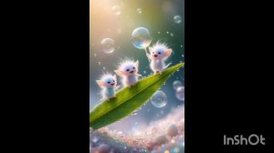 МИЛЫЕ ВОЛШЕБНЫЕ СУЩЕСТВА РАДУЮТСЯ УТРЕННЕМУ ЛЕСУ нейросеть