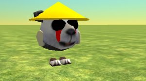 КАК СДЕЛАТЬ СКИН ЖУТКОЙ ПАНДЫ В ЧИКЕН ГАН