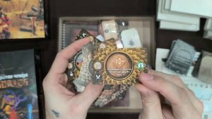 "Багровая чешуя" + "Тропа пепла" Распаковка фанатского дополнения к Мрачной Гавани (Gloomhaven)