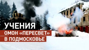 Взрывы, штурм и устранение огневых точек: как проходят тренировки подмосковного ОМОН «Пересвет»