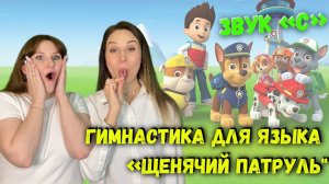 Артикуляционная гимнастика с логопедом на свистящие звуки | Щенячий патруль