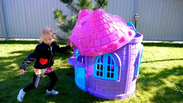 Настя веселится дома - сборник серий про Настю и Папу смотреть онлайн