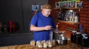 картошка с мясом в автоклаве
