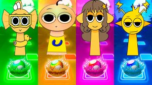 Coffin Dance Спрунки 185 уровень - Мультики про Спрунке | МУЛЬТФИЛЬМЫ SPRUNKI в Tiles Hop