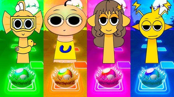 Coffin Dance Спрунки 185 уровень - Мультики про Спрунке | МУЛЬТФИЛЬМЫ SPRUNKI в Tiles Hop