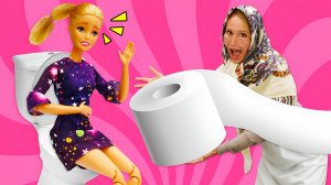 БАБА МАНЯ ПРИЕХАЛА и ГОТОВИТ ПИРОЖКИ на ВЕЧЕРИНКУ БАРБИ! 🍲😱 | КАРАУЛ! Что скажут гости?