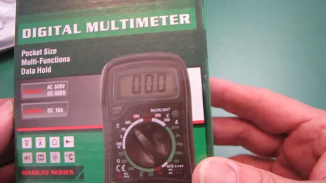 Мультиметр цифровой MAS830L смотреть онлайн