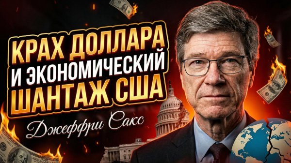 💵⚰️Джеффри Сакс | СМЕРТЬ ГЕГЕМОНА: Экономика США теряет доллар