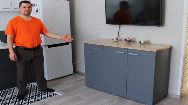 Сделал Шкаф-Комод из Хлама и Палок!