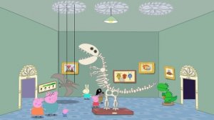 Игра "Моя подружка свинка Пеппа". Музей.