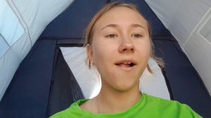 ночёвка в палатке| 2 часть