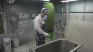 Как изготавливают чугунные эмалированные ванны в Японии.
