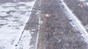 Боевая работа расчета «Гиацинт-К» группировки «Запад»