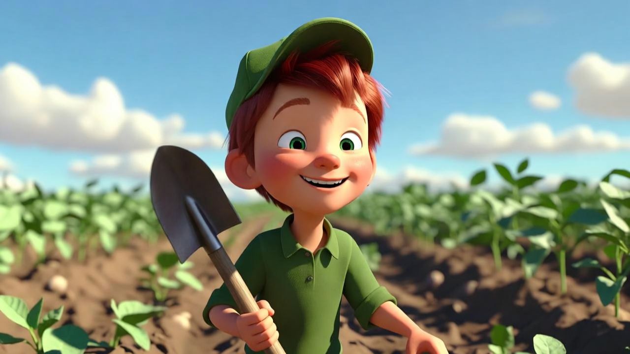 Антошка, Антошка! Пойдем копать картошку! | Песенка для детей смотреть онлайн