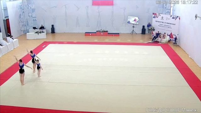 ТР 12-18, Тихомирова Полина - Матлахова Софья - Матлахова Юлия, МАУ ДО СШ №1, Темповое упражнение