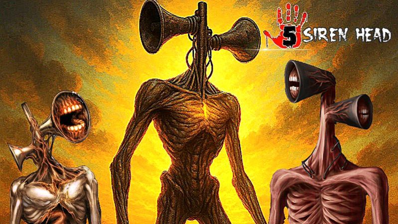 📢 СИРЕНОГОЛОВЫЙ 📢 - ТОП 5 СНЯТЫЙ НА КАМЕРУ. SIREN HEAD В РЕАЛЬНОЙ ЖИЗНИ.