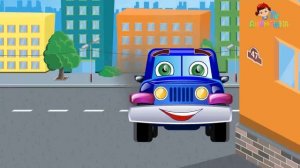 Мультфильмы про машинки - Джипик и Мусоровоз 1 серия (online-video-cutter.com)