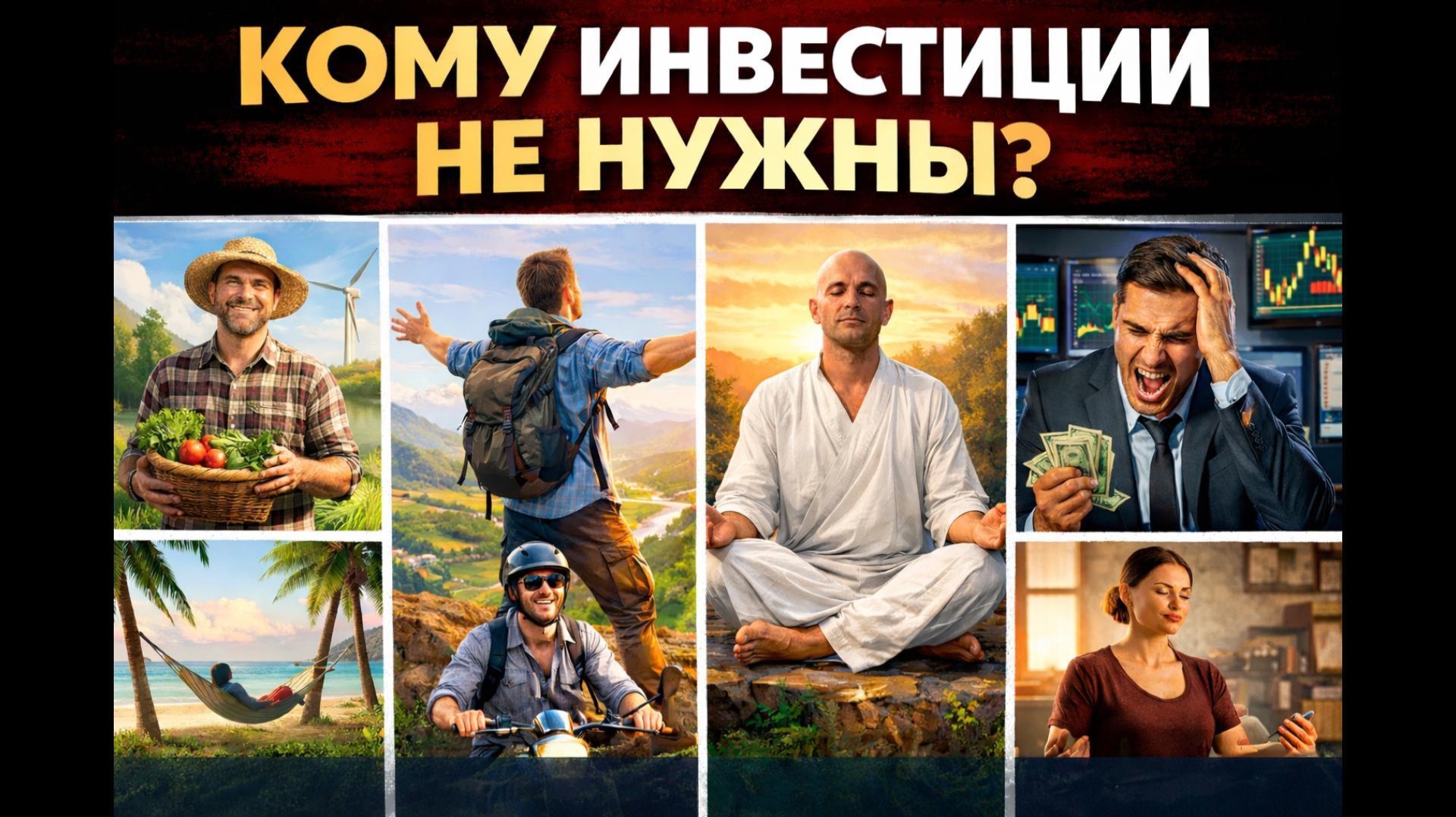 Если ты один из них, то инвестиции тебе не нужны. Или меняйся.