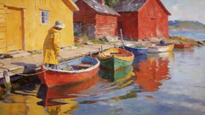 Визуальные поэмы - Клод Моне «Зима в Норвегии»