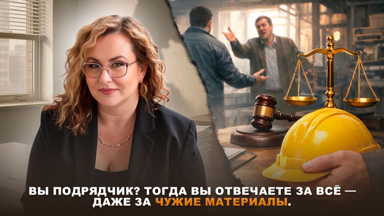 Почему подрядчик отвечает за материалы, даже если их поставлял поставщик? Почему подрядчик отвечает за материалы, даже если их поставлял поставщик?