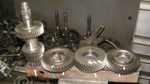 Подбор шестерёнок для  редуктора переднего ВОМа.