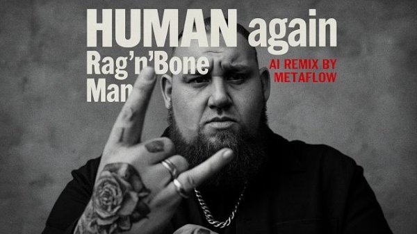 [Album] HUMAN again – Rag’n’Bone Man Inspired AI Remix Album Dark Soul & Alternative Blues Epic