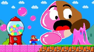 ✊🧼Все к чему прикасается Марио превращается в ЖВАЧКУ!