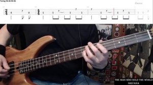 Nirvana-The Man Who Sold The World(guitar bass tab)