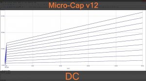 Micro-Cap | Анализ по постоянному току | DC | ВАХ биполярного транзистора