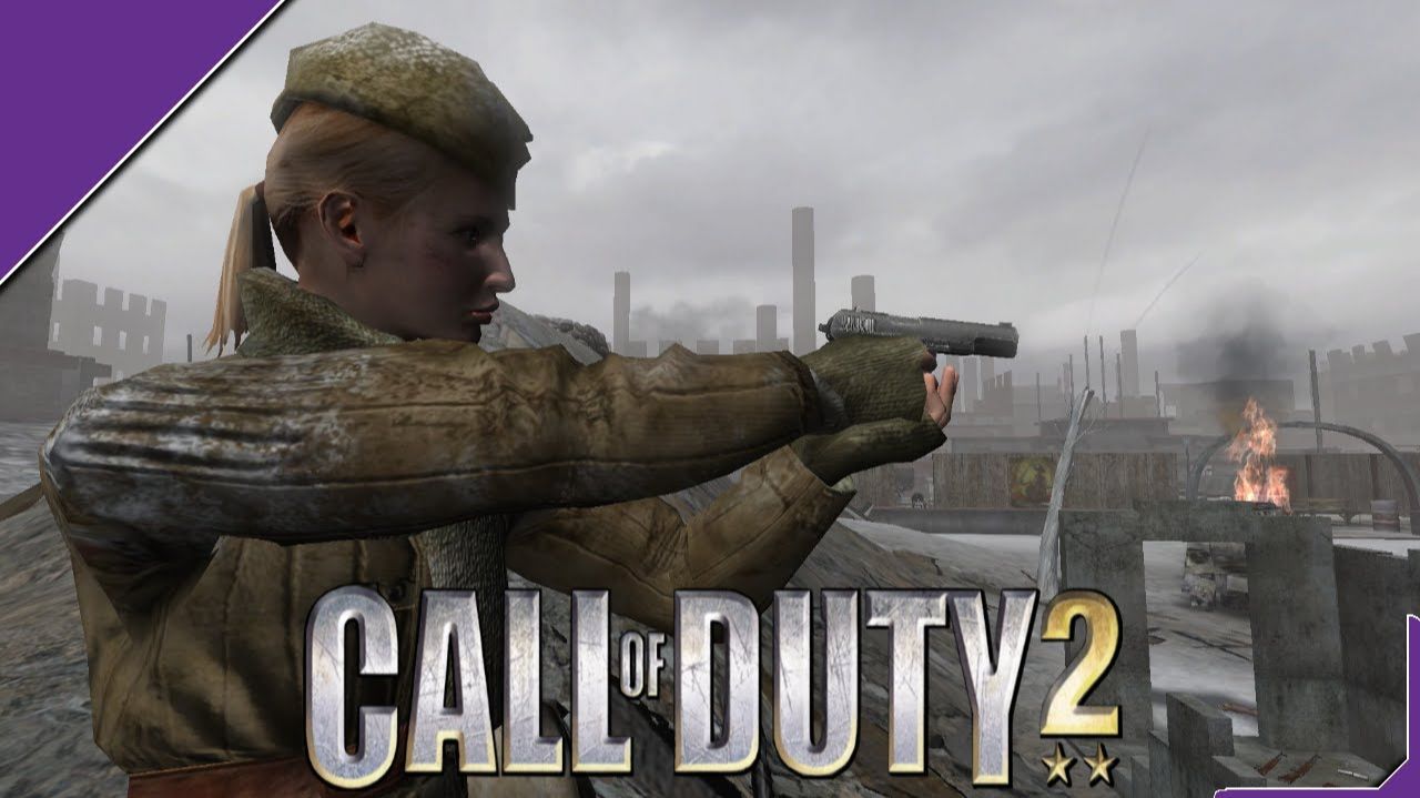 ➤ Call of duty 2 [Ностальгическое прохождение][ Часть 1] смотреть онлайн