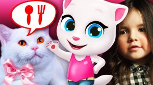 Моя Говорящая Анжела Мой Говорящий Том и Друзья My Talking Angela  My Talking Tom Friends