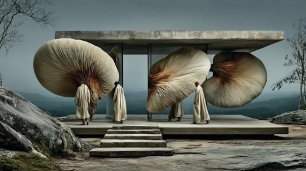 AI Surreal Video - Movement and Change-(1080p30)