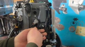 Арт 1083 Замер компресси лодочного мотора Suzuki DF 90A 2012 год