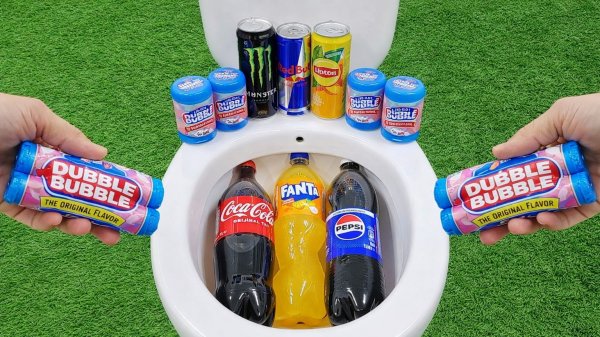 Мультики для детей. Яркие Эксперименты со Скибиди Туалетом, Ментосом и Колой. Мультики малышам