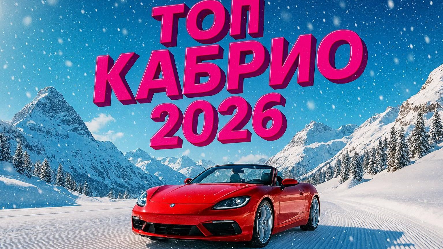 Кабриолеты 2026: AC Cobra, Porsche 911, Mercedes‑AMG и другие эксклюзивные новинки