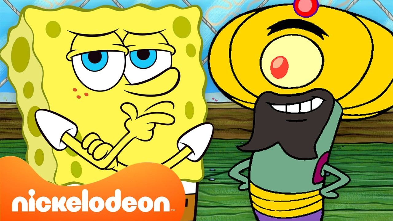 Губка Боб | Самые смешные маскировки Планктона! | Nickelodeon Cyrillic смотреть онлайн
