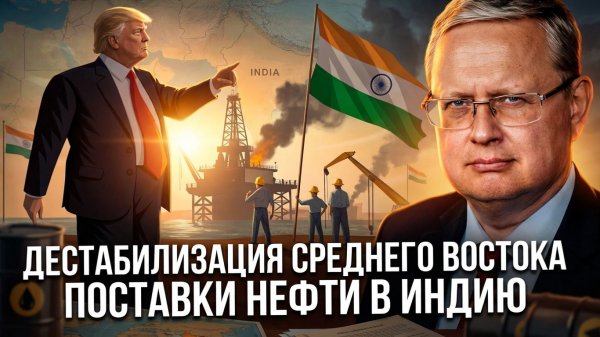 Михаил Делягин | Дестабилизация Среднего Востока. Поставки нефти в Индию