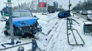 Аварии и ДТП НА ДОРОГАХ — не уступил и получил подборка на видео регистратор