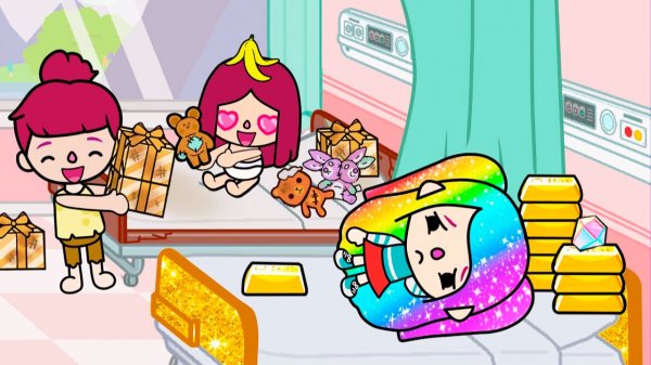 БЕДНАЯ И СЧАСТЛИВАЯ ПРОТИВ БОГАТОЙ И НЕСЧАСТНОЙ #tocalifeworld #tocaboca