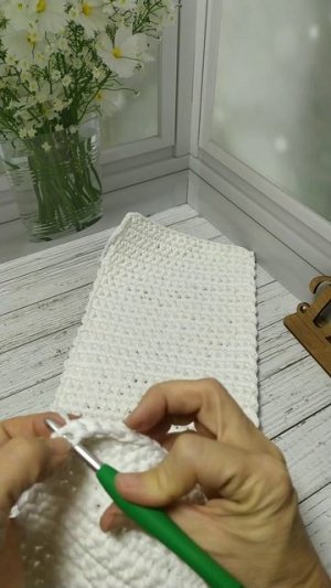 Ровный край крючком 12 февраля 2026 г.