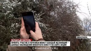 Перепись воробьёв проводят в Крыму