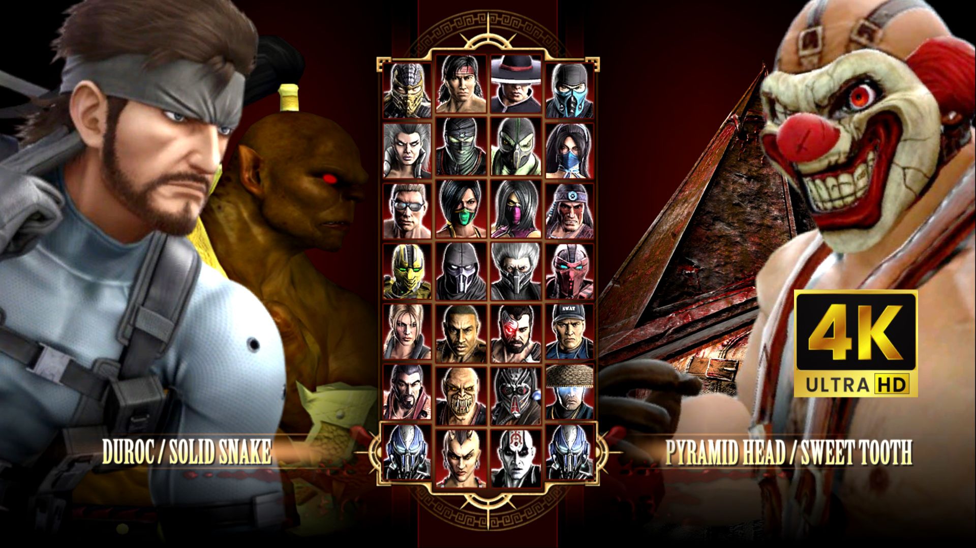 Игра за Solid Snake & Duroc в Mortal Kombat Komplete Edition на PC Expert в 4К смотреть онлайн