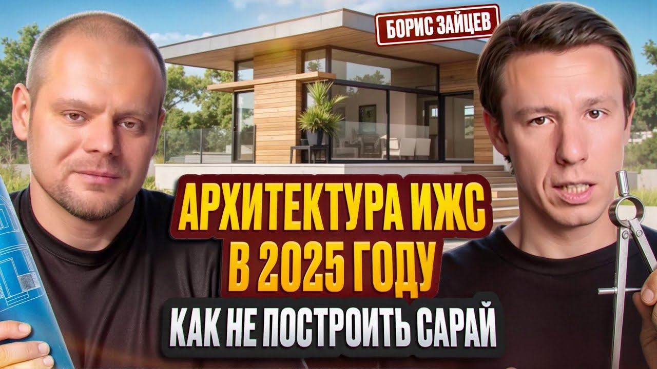 Как построить современный дом умно, красиво и с учётом будущего. Разговор с Борисом Зайцевым