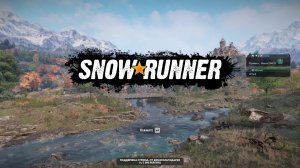 Snowrunner. Покатушки в КООПе. Помощь людям.