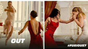 Драка Ronda Rousey vs Michelle Rodriguez. Фильм Форсаж 7. Open Matte