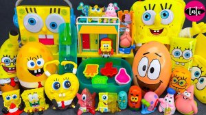 Играем в игрушки из мультика Спанч Боб. Мультфильм для детей. ASMR АСМР