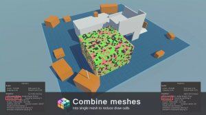 Asset Unity - Dynamic Mesh Combiner Lite (Динамический объединитель сеток Lite)