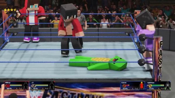 ЭПИЧЕСКАЯ БИТВА РЕСТЛЕРОВ В МАЙНКРАФТЕ