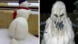 60 безумных идей для креативных снеговиков